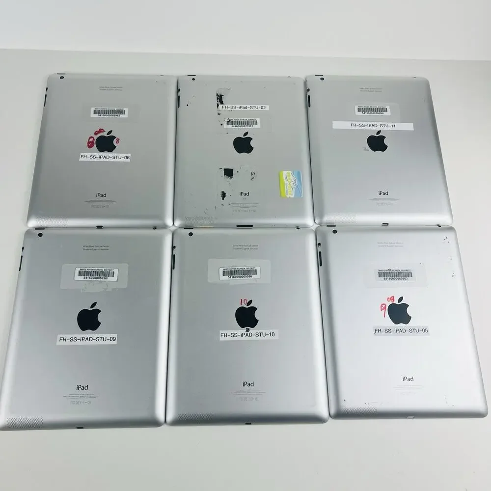 Apple iPad A1458 (5 pcs) A1395 (1) Parts & Repair Bundle Read Lot of 6, READ